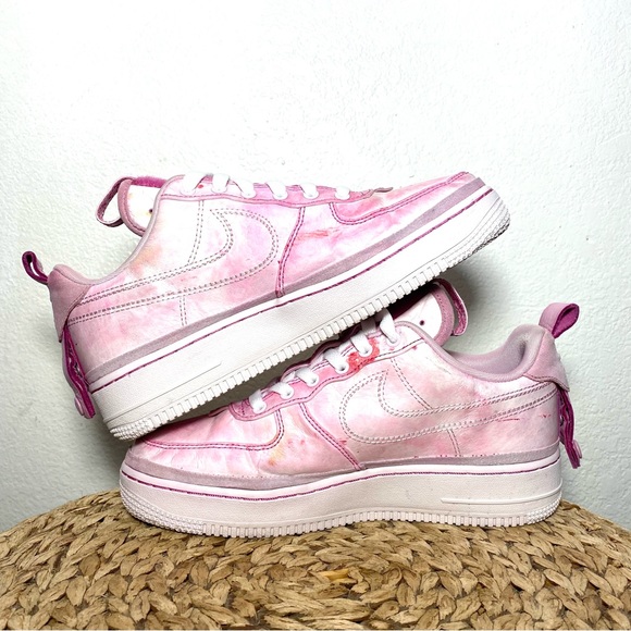 Nike Air Force 1 low pink all star custom dye - Picture 5 of 8